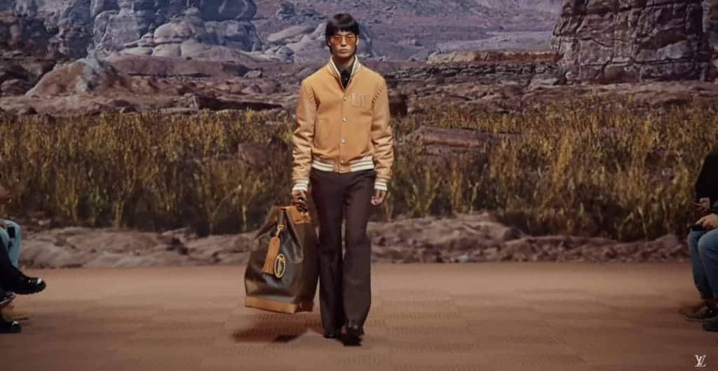 Still from Louis Vuitton Men's Fall-Winter 2024 Show | LOUIS VUITTON/YouTube